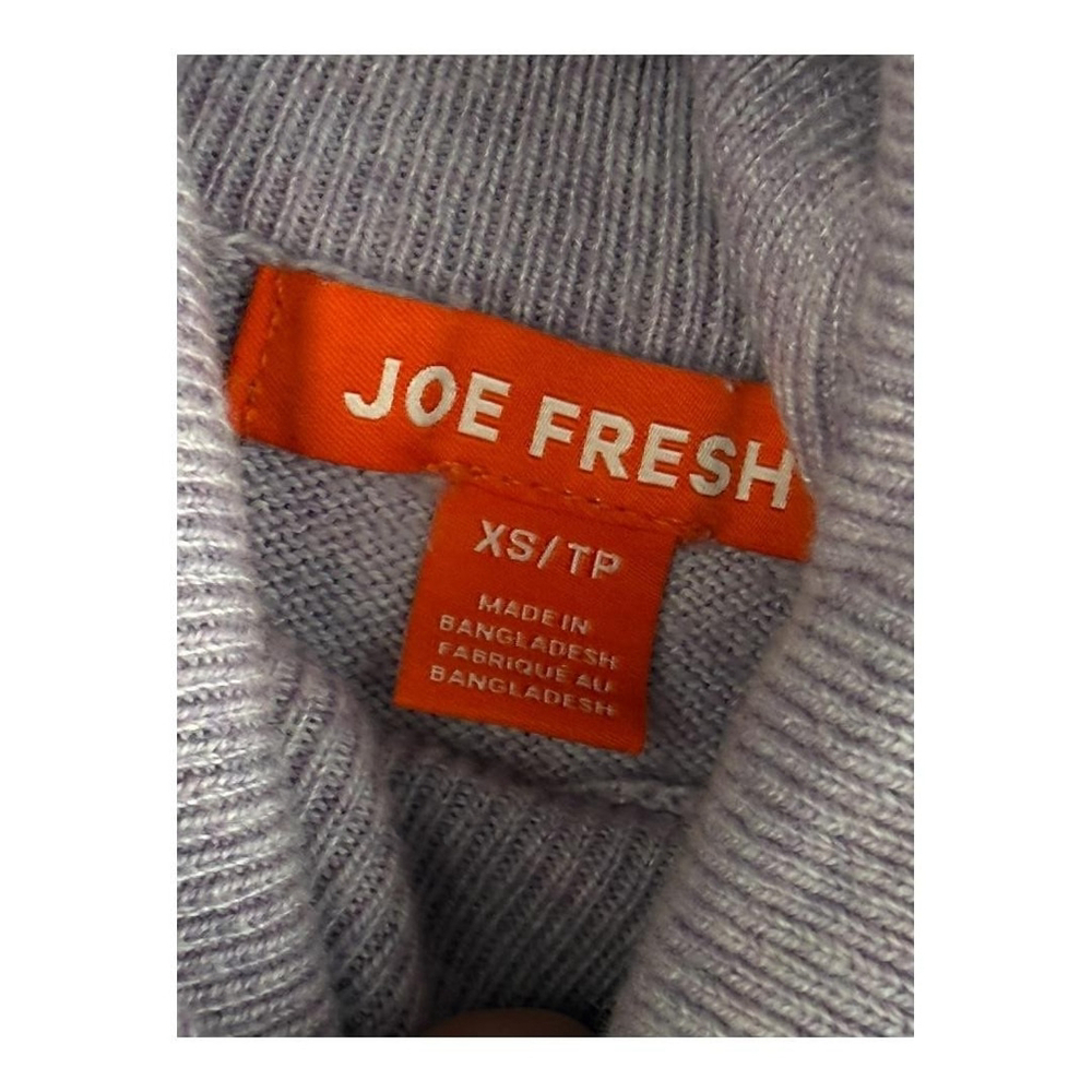 Joe Fresh Sweater Womens XS Turtleneck Lightweight Pullover Long Sleeve Soft - Picture 6 of 8